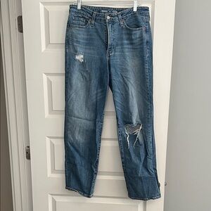 Old Navy High-Rise Blue Jeans